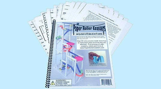 Paper Roller Coaster Templates Paper Roller Coasters