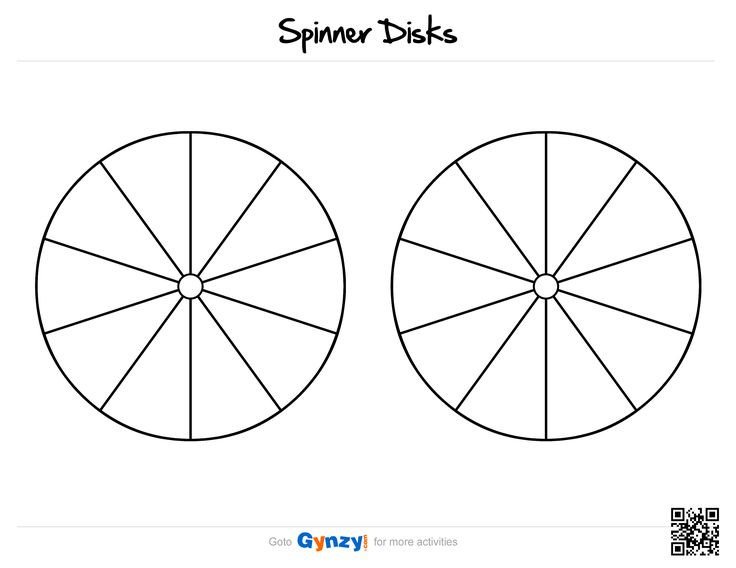 Paper Spinner Template Pin by Teacher Timo On Spinners