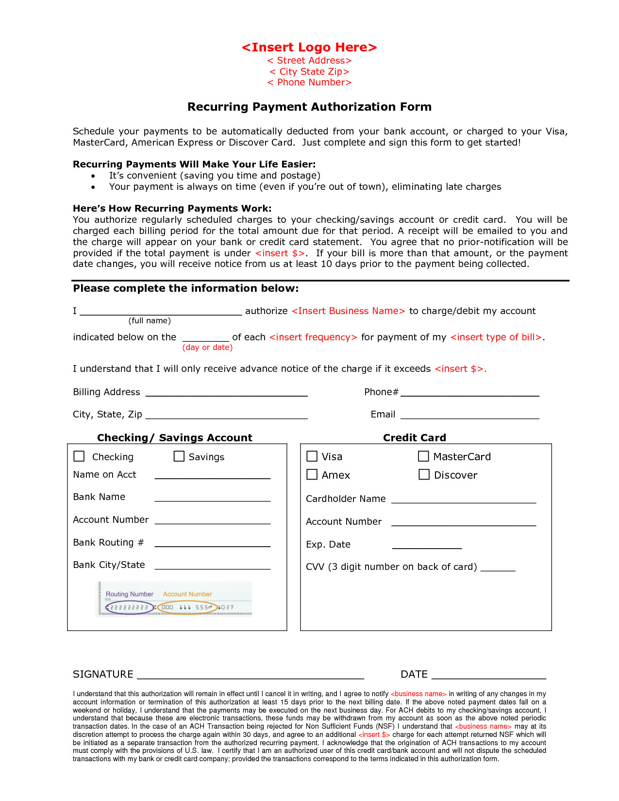 Payment Authorization form Template 27 Of Payment Approval form Template