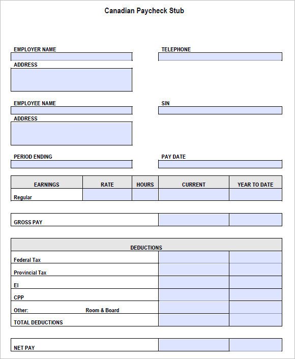 Payroll Check Stub Template 24 Pay Stub Templates Samples Examples & formats Payroll Check Stub Template 24 Pay Stub Templates Samples Examples & formats