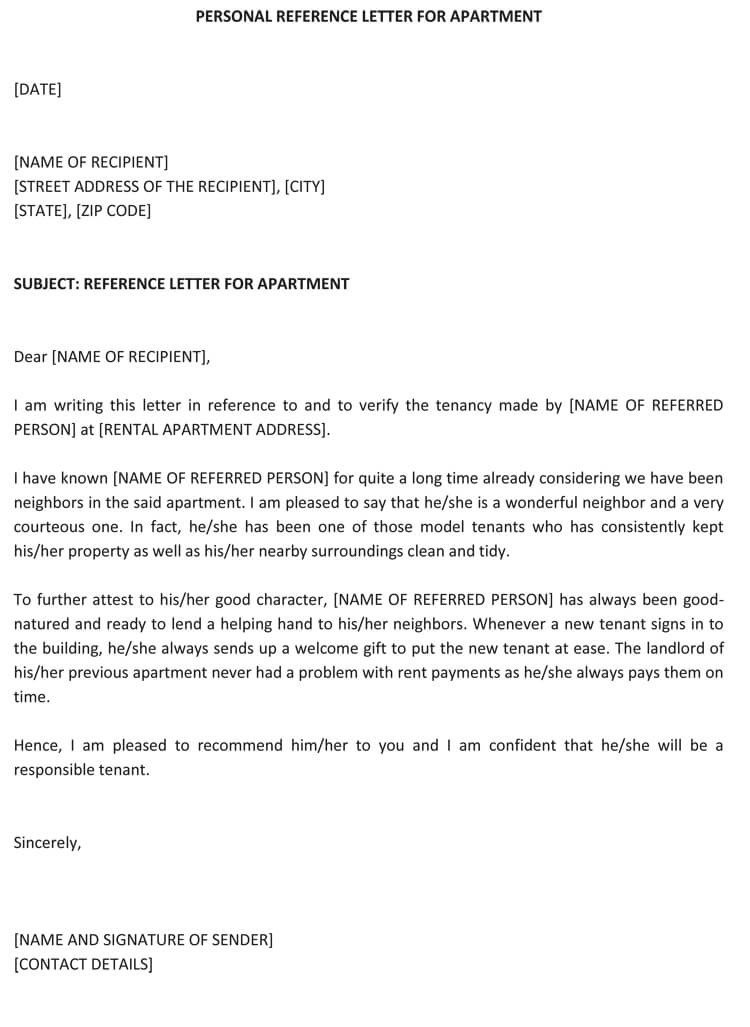 Personal Recommendation Letter Template Personal Re Mendation Letter 25 Sample Letters and