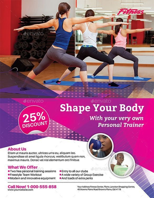 Personal Trainer Flyer Template 1000 Images About Dm &amp; Subscriptions On Pinterest