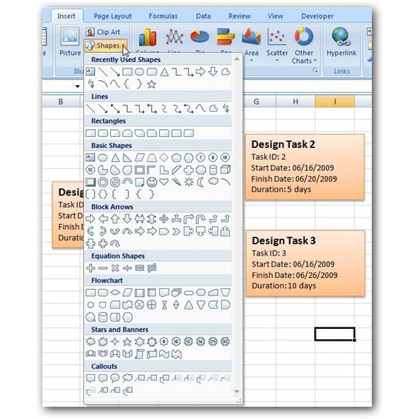 Pert Chart Template Excel How to Create A Pert Chart In Microsoft Excel 2007