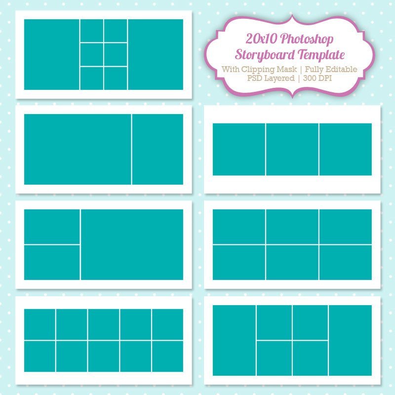 Photo Collage Template Free Shop Collage Template