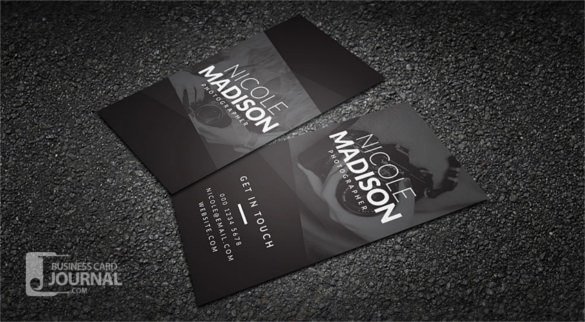Photography Business Card Templates 32 Free Business Card Templates Ai Pages Word