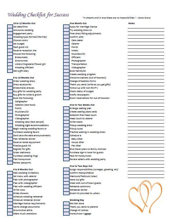 Photography Shot List Template Free Excel Wedding Planning Checklist Template