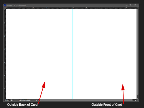 Photoshop Birthday Card Template Shop Cc Cs6 Cs5 Greeting Card Setup Tutorial