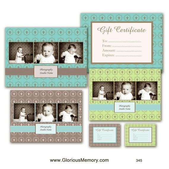 Photoshop Gift Certificate Template Items Similar to Gift Certificate Templates for