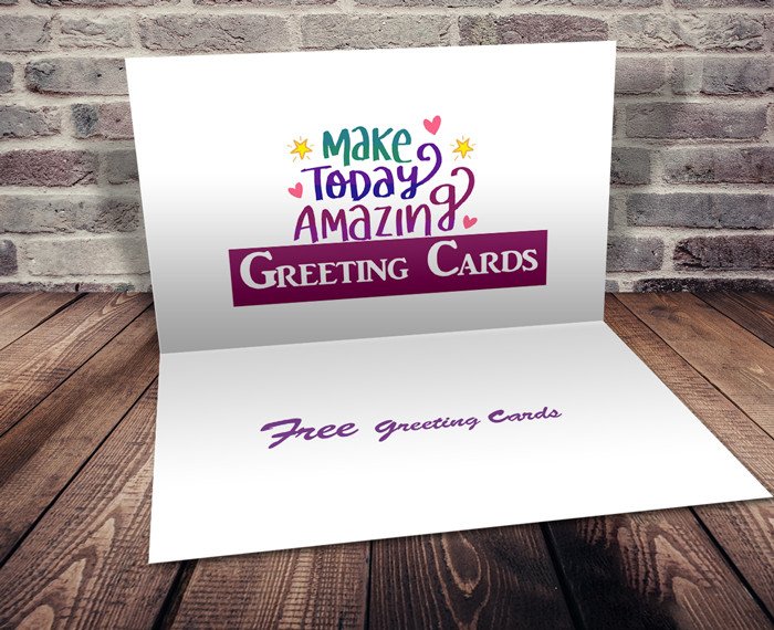 Photoshop Greeting Card Template 3 Greeting Card Templates with Shop Free Psd File