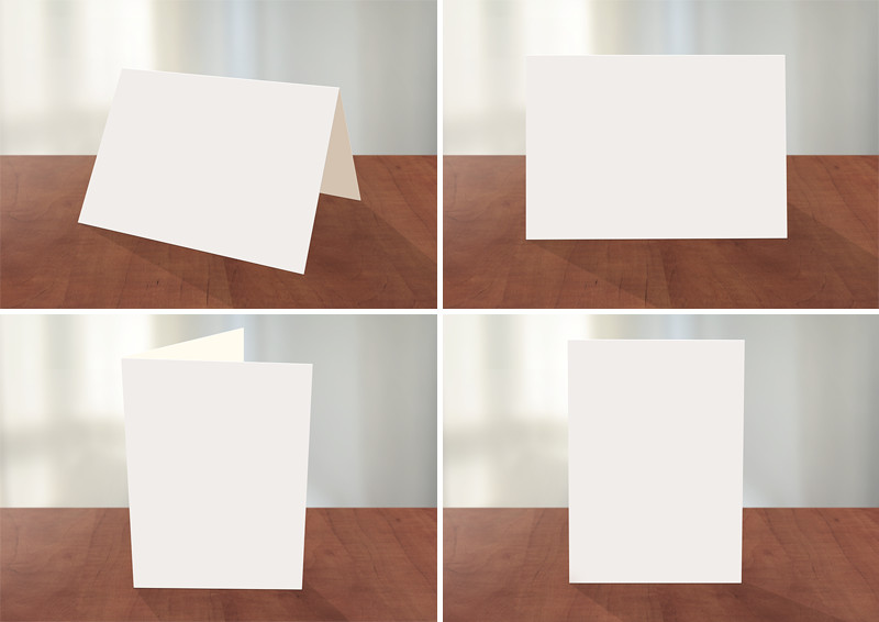 Photoshop Greeting Card Template Greeting Card Shop Mockup Card Templates On