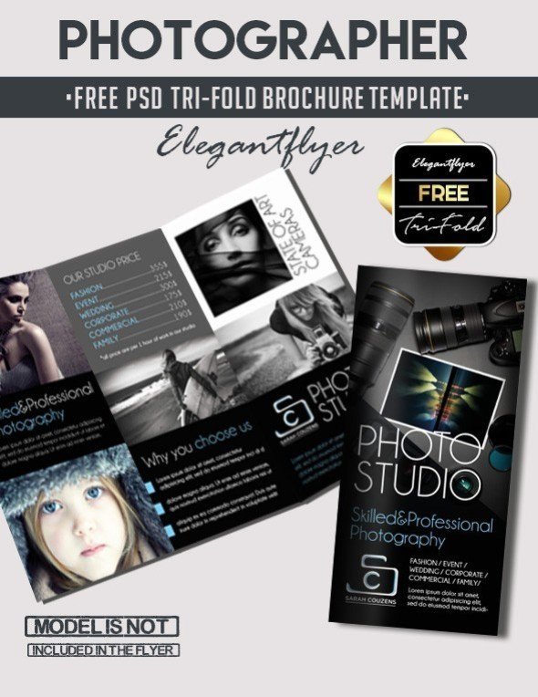 Photoshop Tri Fold Brochure Template 65 Print Ready Brochure Templates Free Psd Indesign &amp; Ai