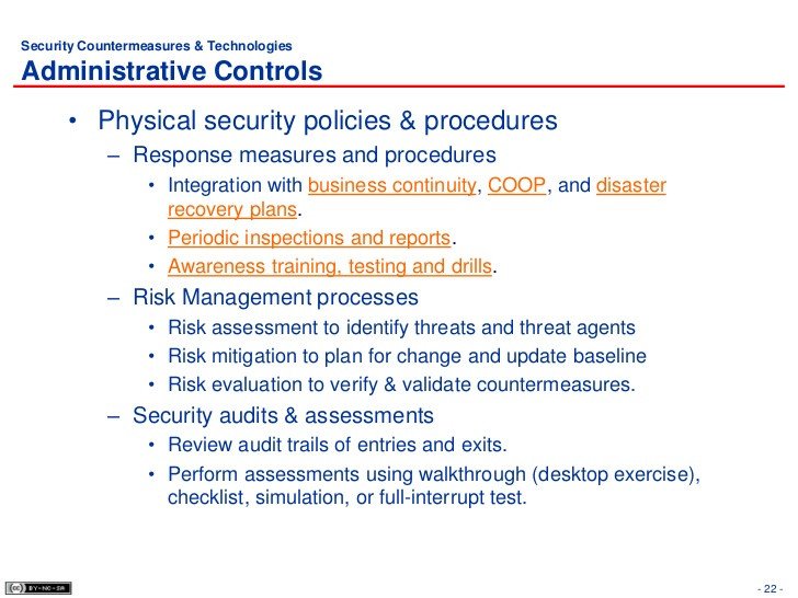 Physical Security Policy Template 6 Physical Security