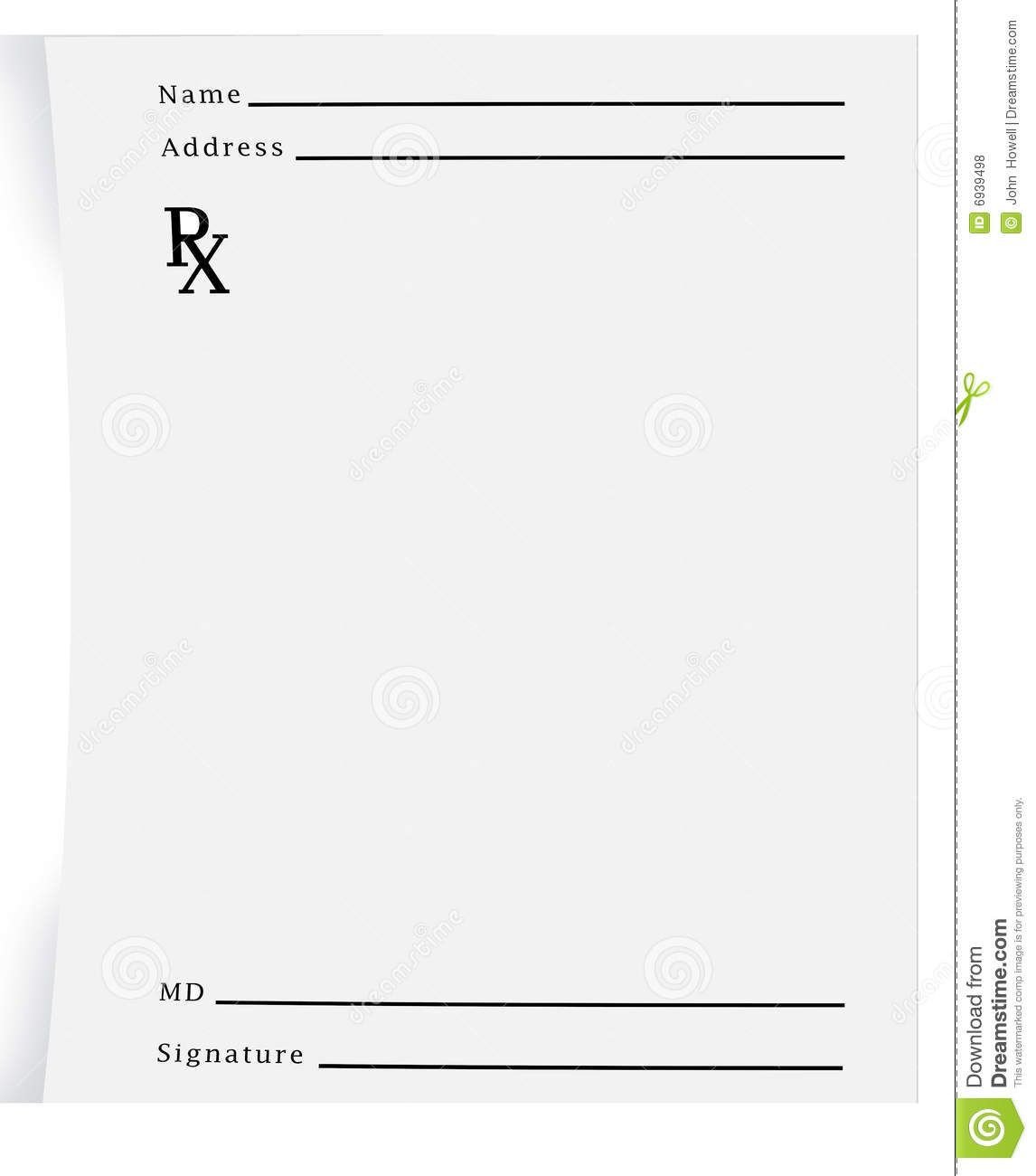 Picture Of Prescription Pad Prescription Pad Blank Download From Over 27 Million