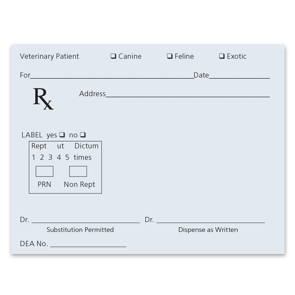 Picture Of Prescription Pad Tamper Resistant Prescription Pads
