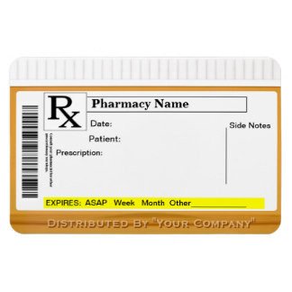 Pill Bottle Labels Templates Rx Label Template