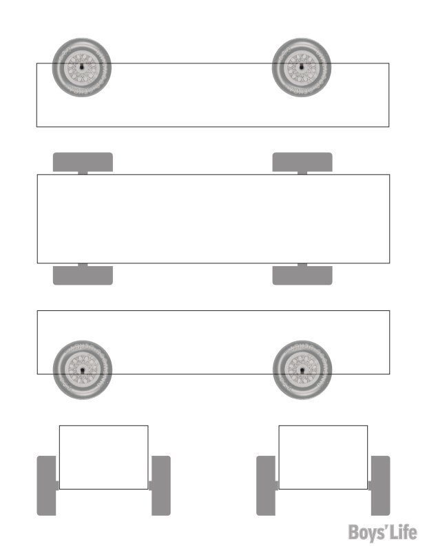 Pinewood Derby Car Templates Download A Free Pinewood Derby Car Design Template – Boys