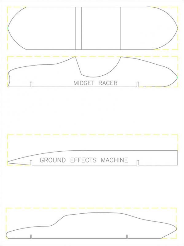 Pinewood Derby Cars Designs Templates Pinewood Derby Templates
