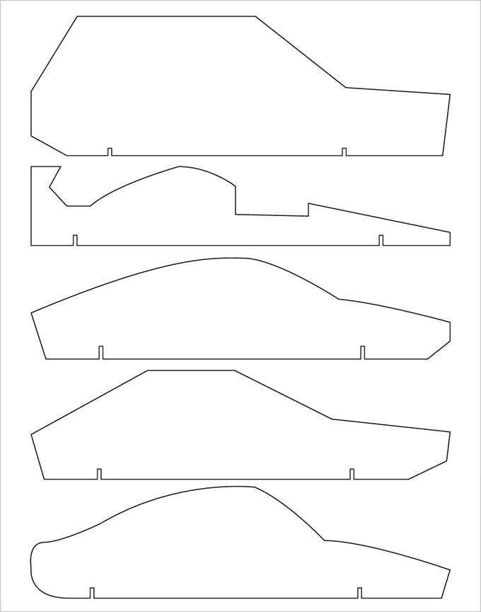 Pinewood Derby Truck Templates 21 Cool Pinewood Derby Templates – Free Sample Example