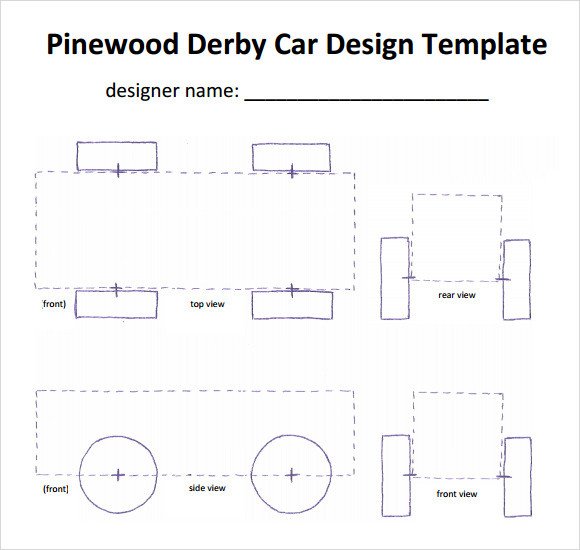 Pinewood Derby Truck Templates Pinewood Derby Templates 11 Download Documents In Pdf