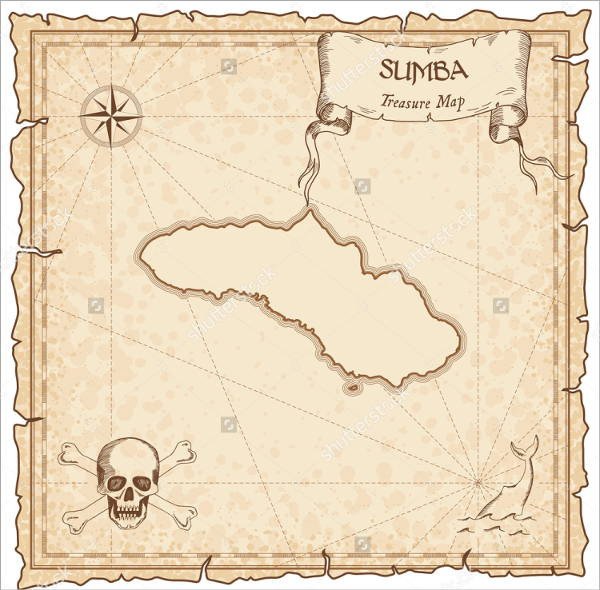 Pirate Treasure Map Template 6 Treasure Map Templates Free Excel Pdf Documents