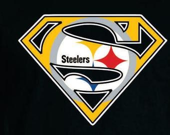 Pittsburgh Steelers Superman Logo Steelers