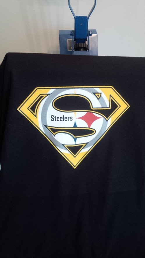 Pittsburgh Steelers Superman Logo Steelers Superman Logo T Shirt