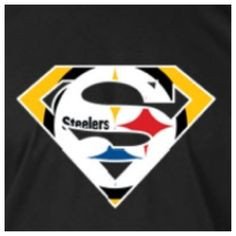 Pittsburgh Steelers Superman Logo White Custom Pittsburgh Steelers Superman Tee Tshirt