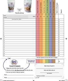 Pizza order form Template 1000 Images About Fundraiser Sheet On Pinterest