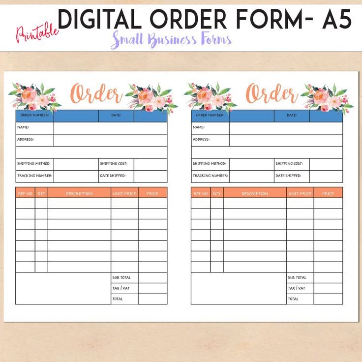 Pizza order form Template 25 Best Ideas About order form On Pinterest
