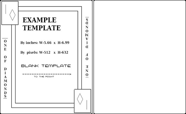 Playing Card Size Template Playing Cards Template Example by Aiagkikai On Deviantart