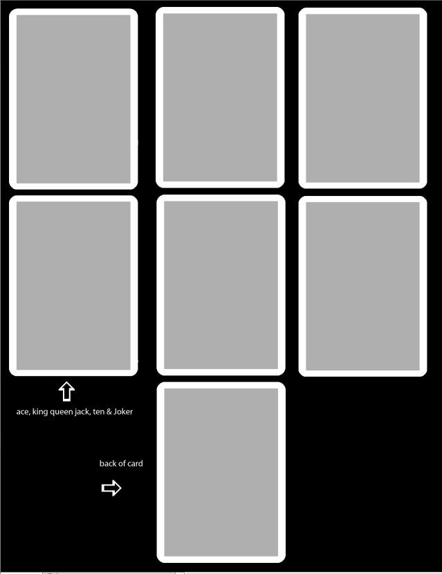 Playing Card Template Photoshop New Playing Card Template