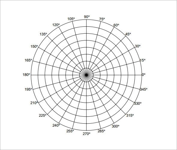 Polar Coordinate Graph Paper Polar Graph Paper 13 Download Documents In Pdf Word