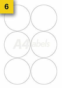 Polaroid Round Labels Template 120 Self Adhesive Round Sticky Labels Circular Printer