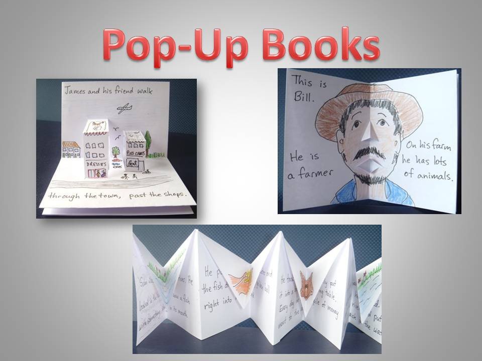 Pop Up Book Template Little Books Pop Up Book A Collection Of Tesl Resources