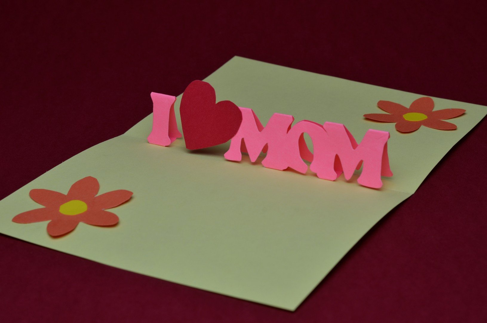 Pop Up Card Templates Free Free Mother’s Day Pop Up Card Template and Tutorial
