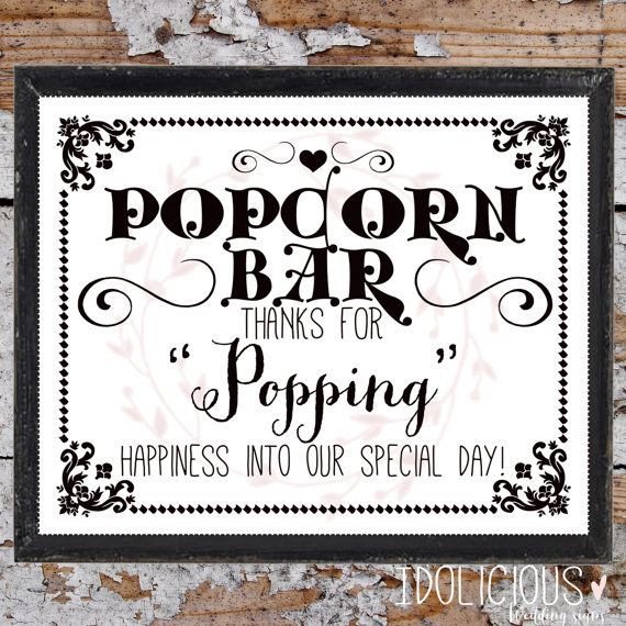 Popcorn Sign Printable 1000 Ideas About Popcorn Stand On Pinterest