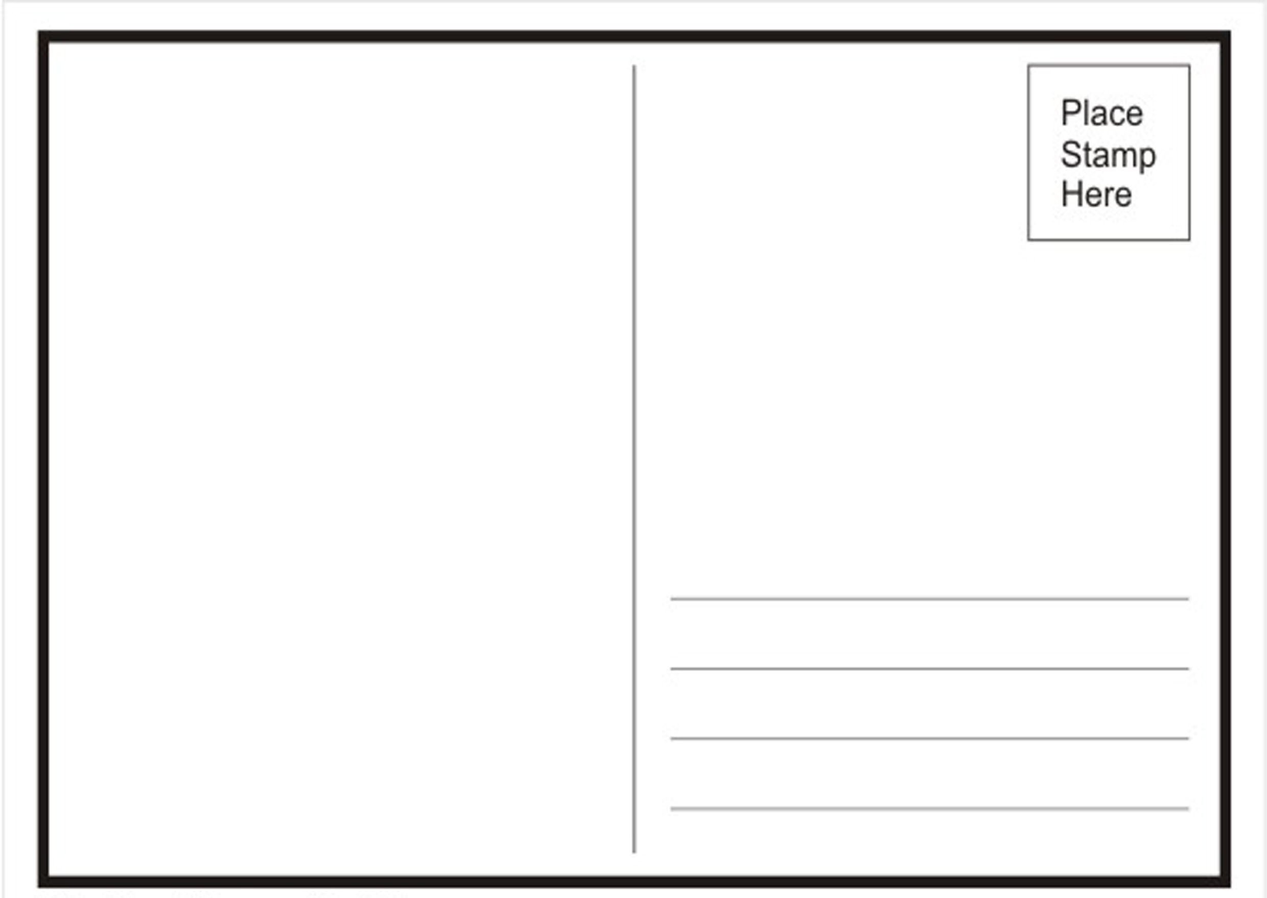 Postcard Templates for Word Alg Research Lorenashleigh