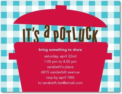 Potluck Email to Coworkers Love Potlucks Just Pick A theme
