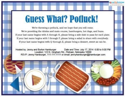 Potluck Email to Coworkers Printable Potluck Invitations Thanksgiving