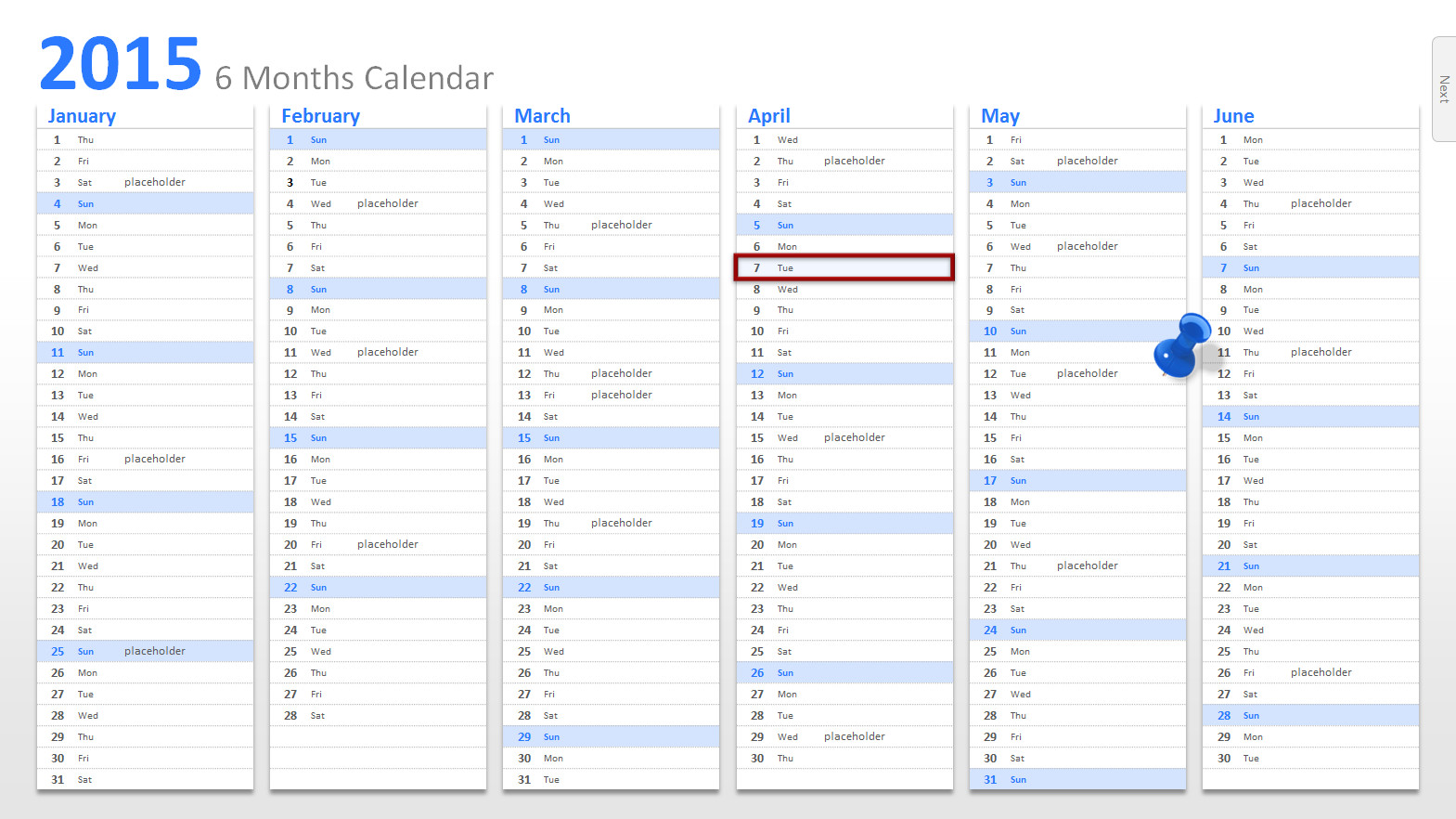 Power Point Calendar Templates Powerpoint Calendar the Perfect Start for 2015