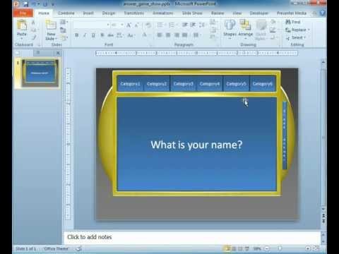 Powerpoint Game Show Templates Game Show Powerpoint Template