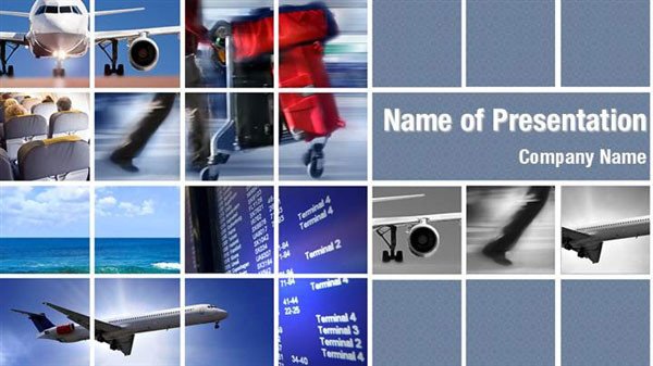 Powerpoint Photo Collage Template Transport Collage Powerpoint Templates Transport Collage