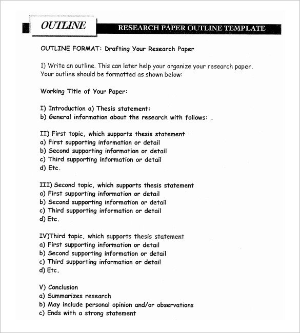 Powerpoint Presentation Outline Example 35 Outline Templates Free Word Pdf Psd Ppt