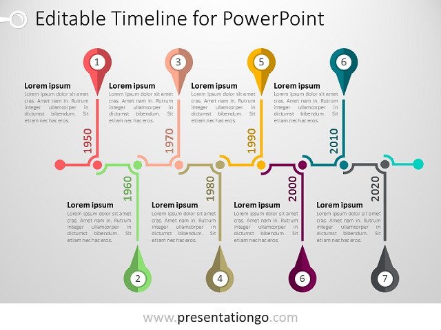 Powerpoint Timeline Template Free Free Timelines Powerpoint Templates Presentationgo