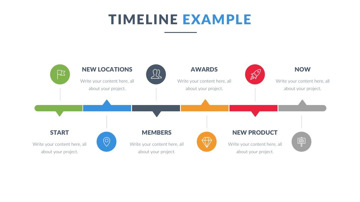 Powerpoint Timeline Template Free Powerpoint Timeline Template