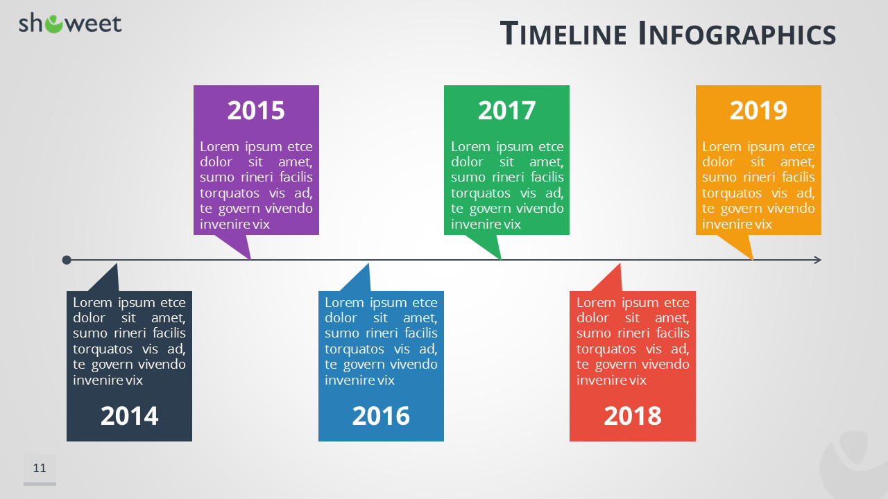 Powerpoint Timeline Template Free Timeline Infographics Templates for Powerpoint