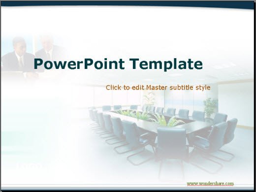 Ppt Presentation Template Free Free Conference Powerpoint Templates Wondershare Ppt2flash