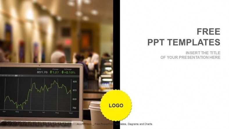 Ppt Presentation Template Free Stock Market Rates Finance Ppt Templates Download Free