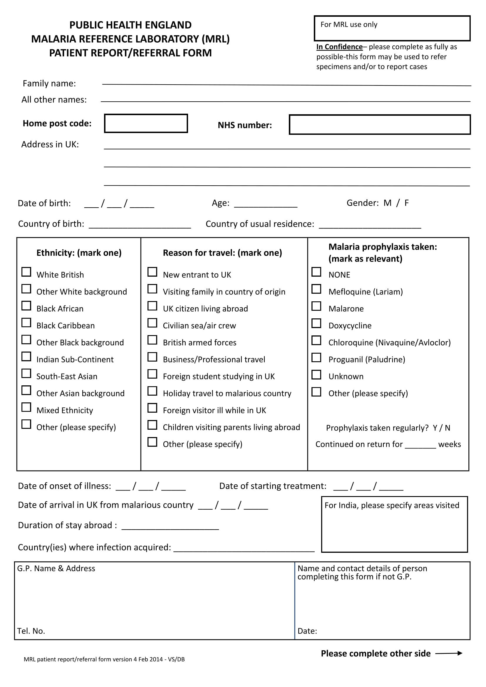 Prehospital Care Report Template 14 Patient Report forms Free Word Pdf format Download