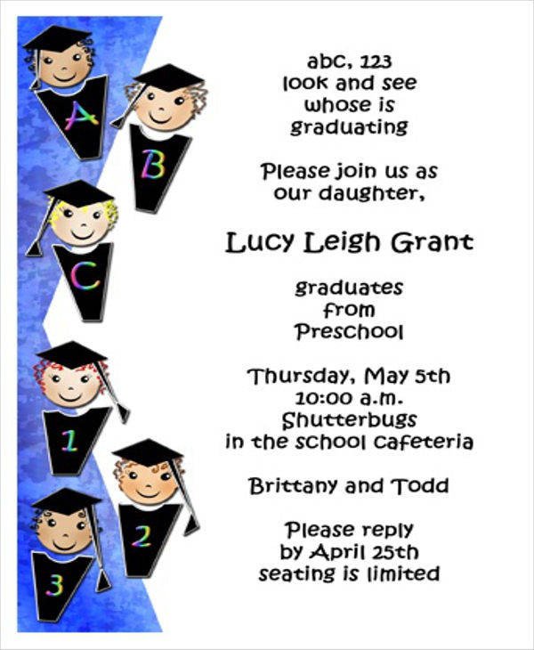 Preschool Graduation Programs Template 7 Graduation Program Templates Pdf Word